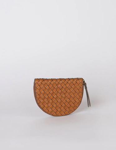Laura Coin Purse woven leather